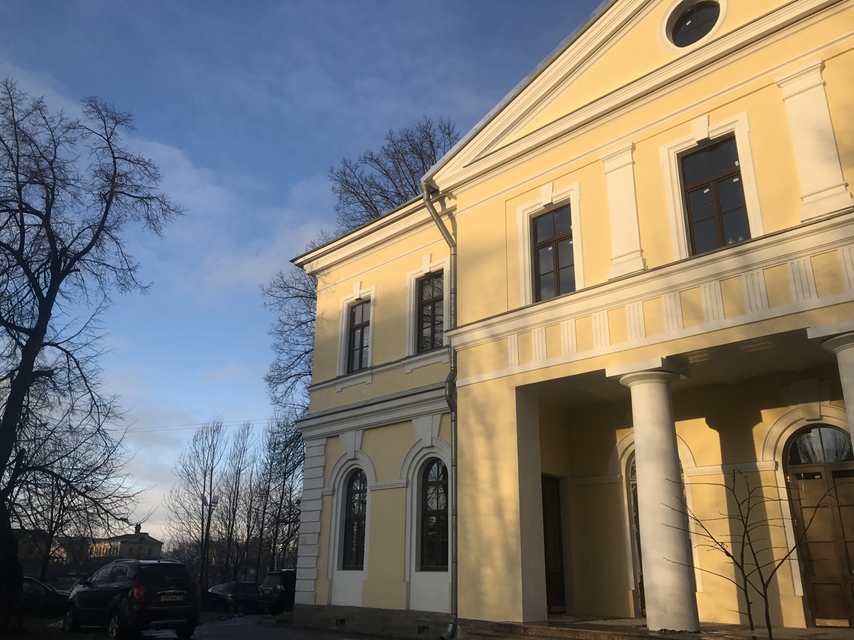 фасад дома, здание по адресу г Санкт-Петербург, ул Шкиперский проток, д 21